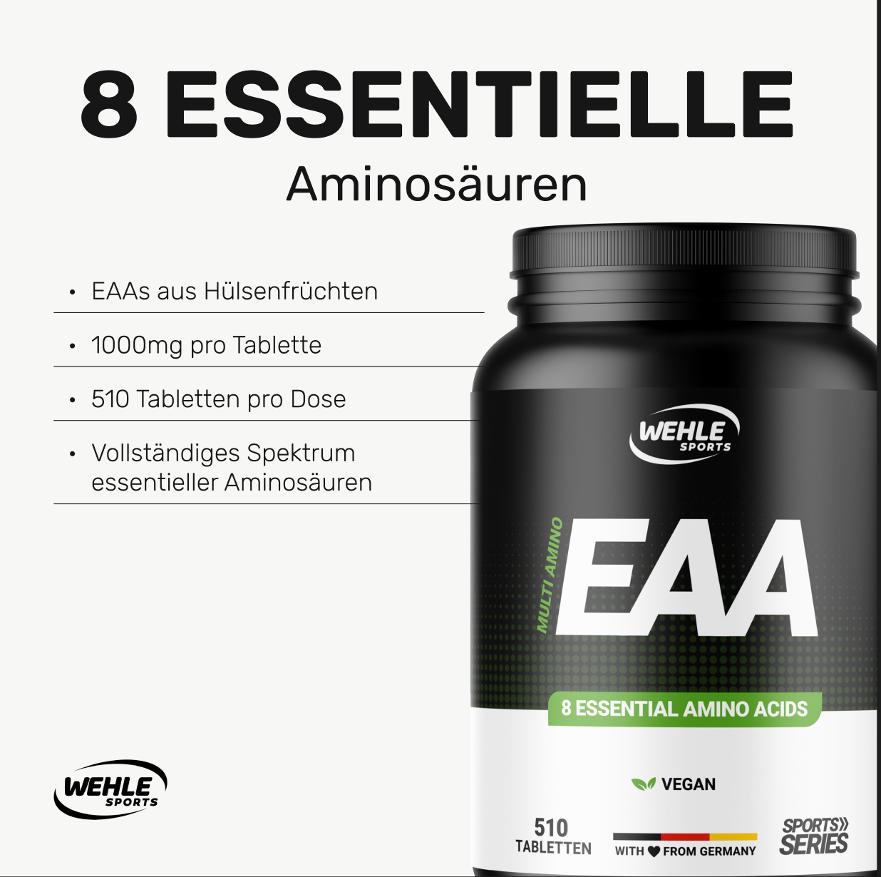 Multi Amino - EAA Pattern 510x EAA Tabletten mit je 1036 mg
