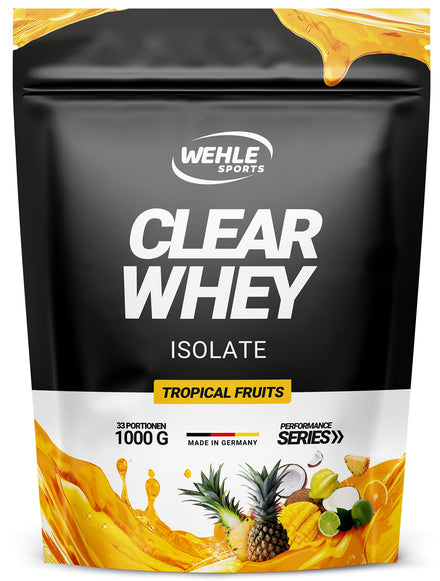 Wehle Sports Clear Whey Isolate - 1000g (MHD 30/09/2026)