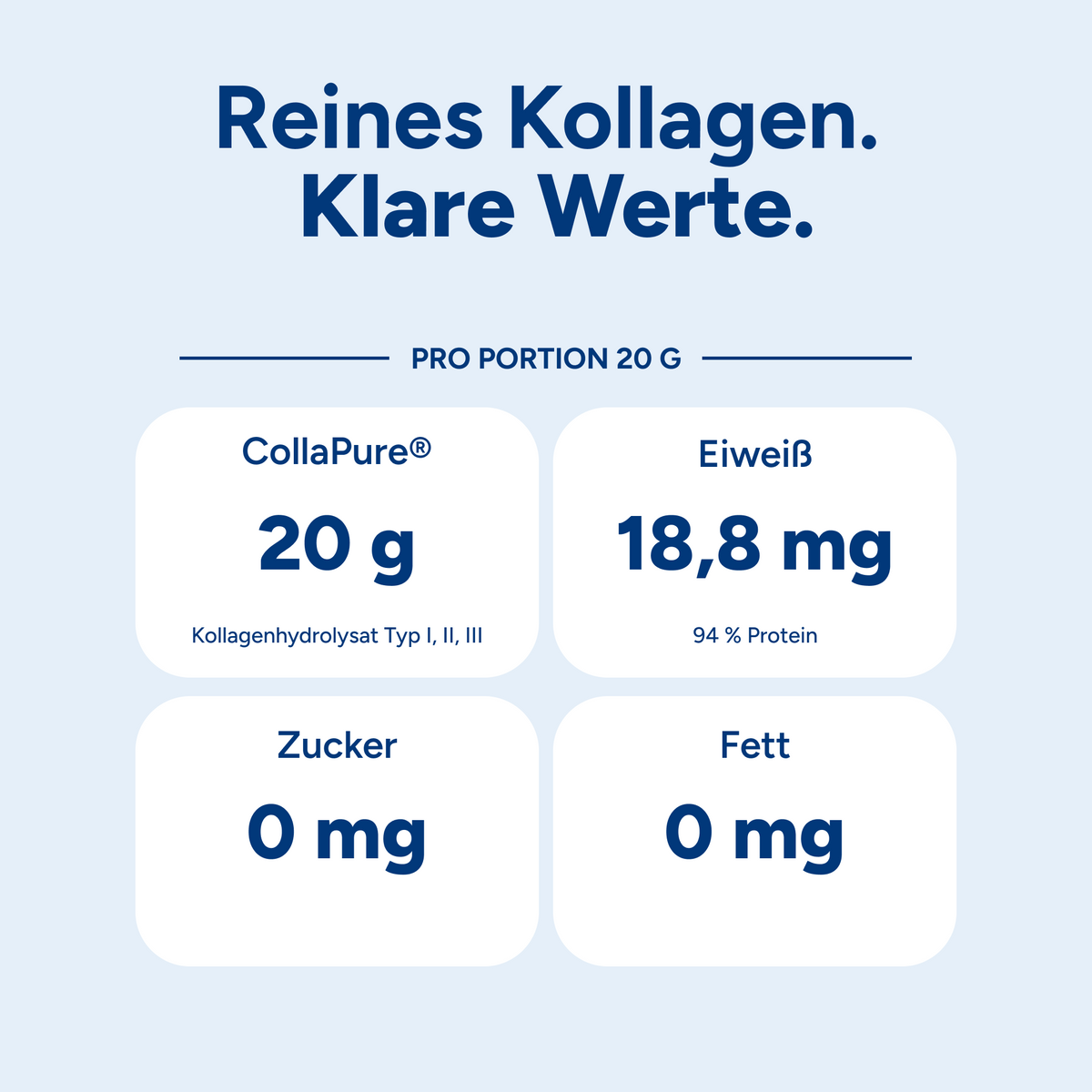 Kollagen Pulver – Wehle Collagen Matrix 360° mit Kollagen Typ I, II & III