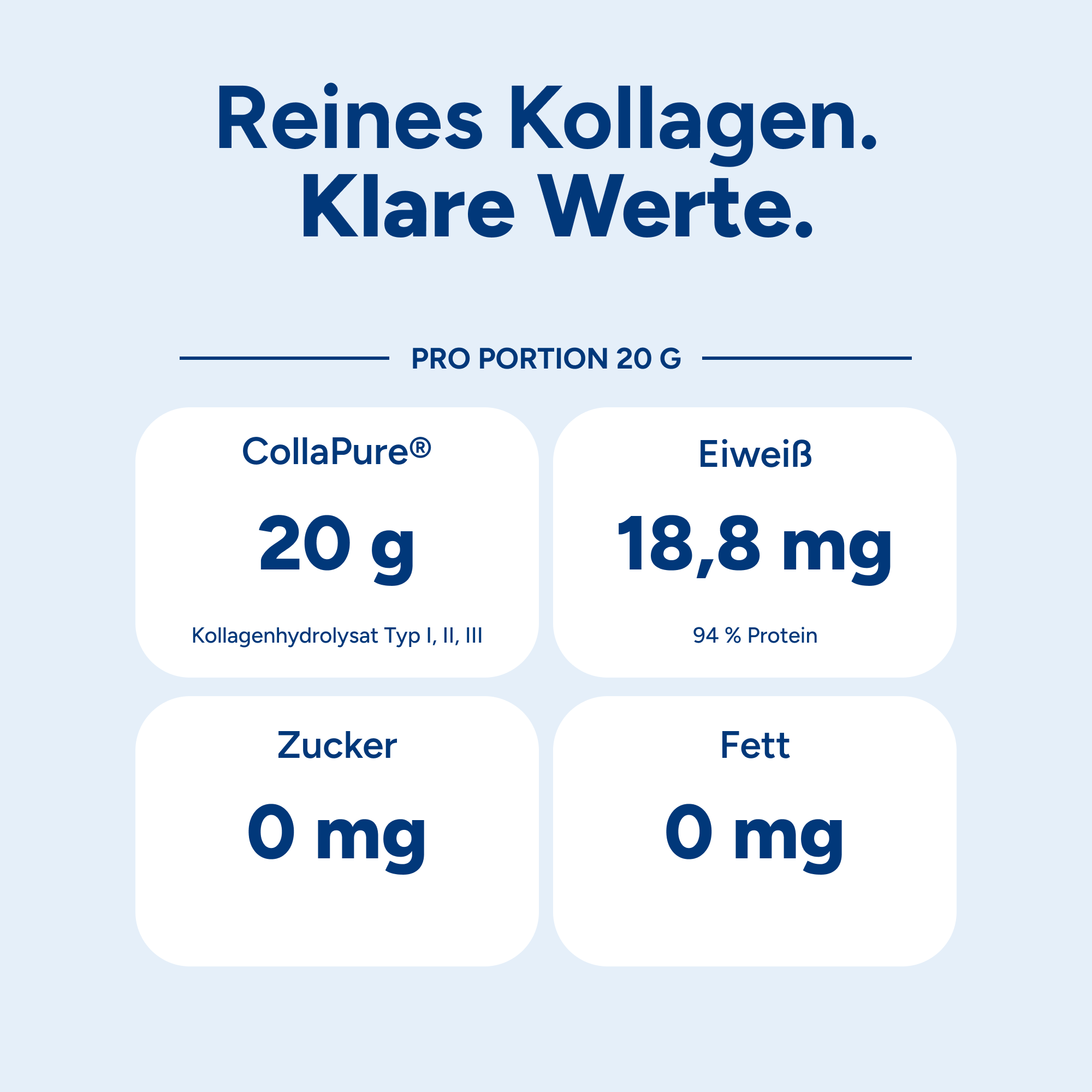 Kollagen Pulver – Wehle Collagen Matrix 360° mit Kollagen Typ I, II & III