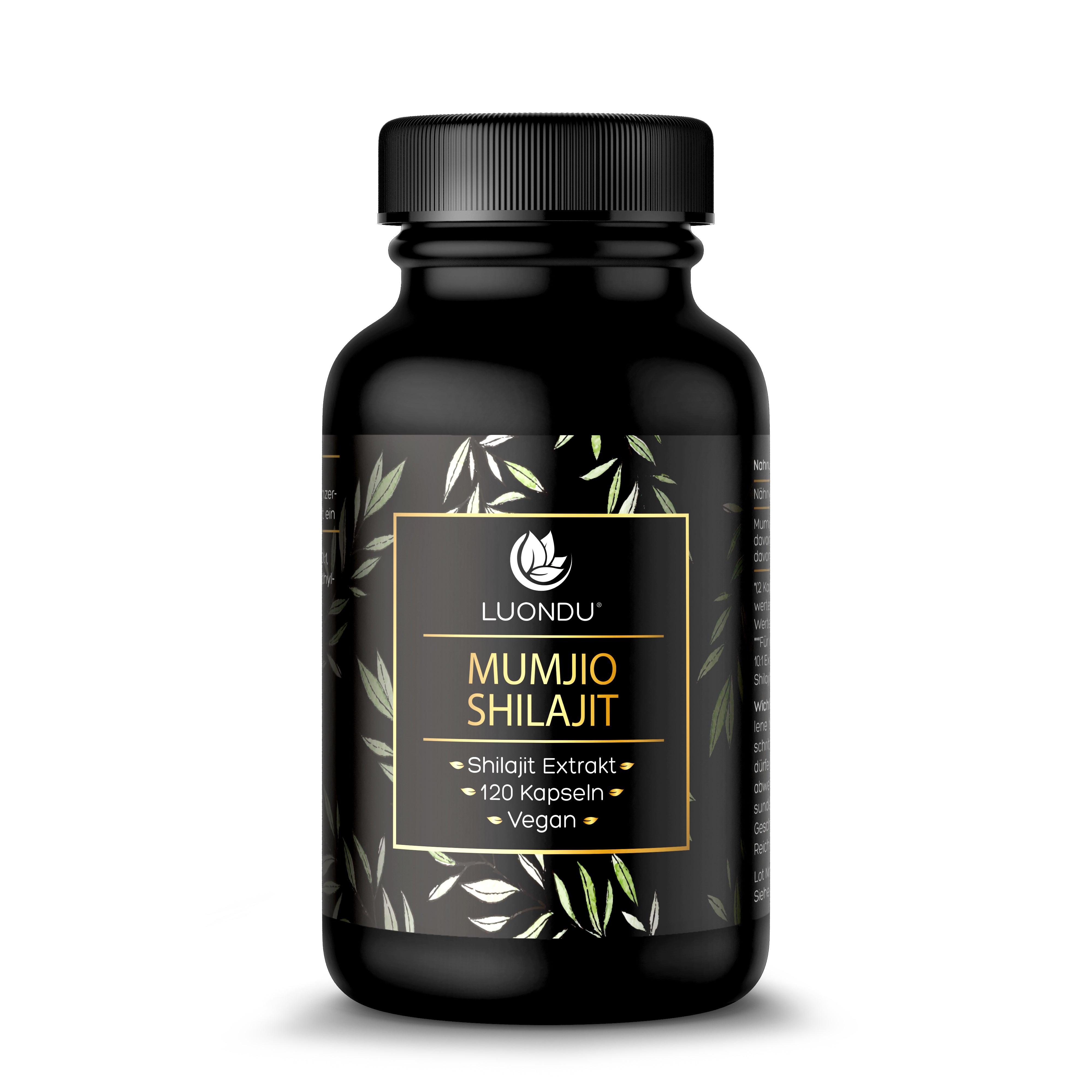 Luondu Mumijo Shilajit Original - 120 Kapseln