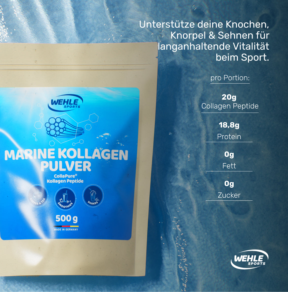 Marine Kollagen Collagen Peptide - 500g