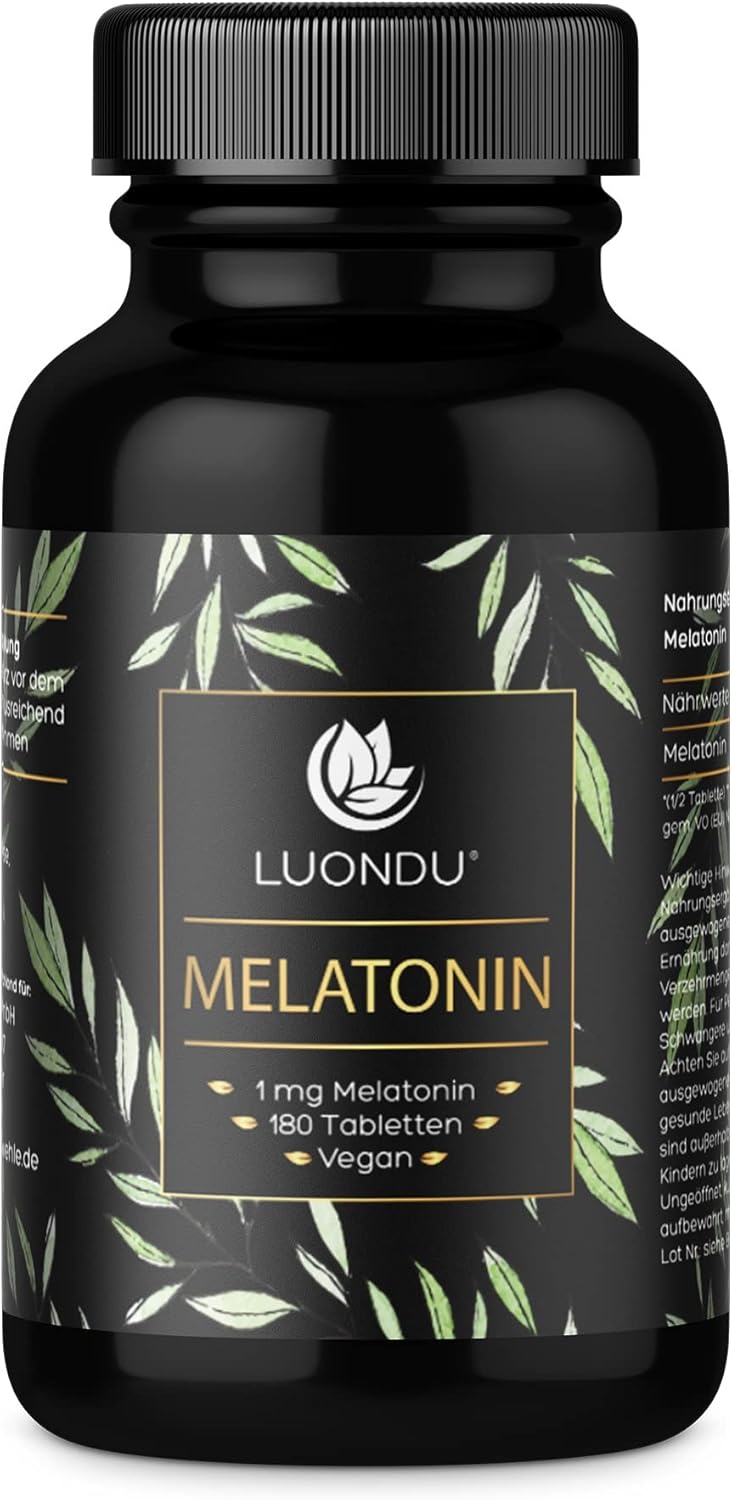 Melatonin 180 Tabletten MHD: 12/26