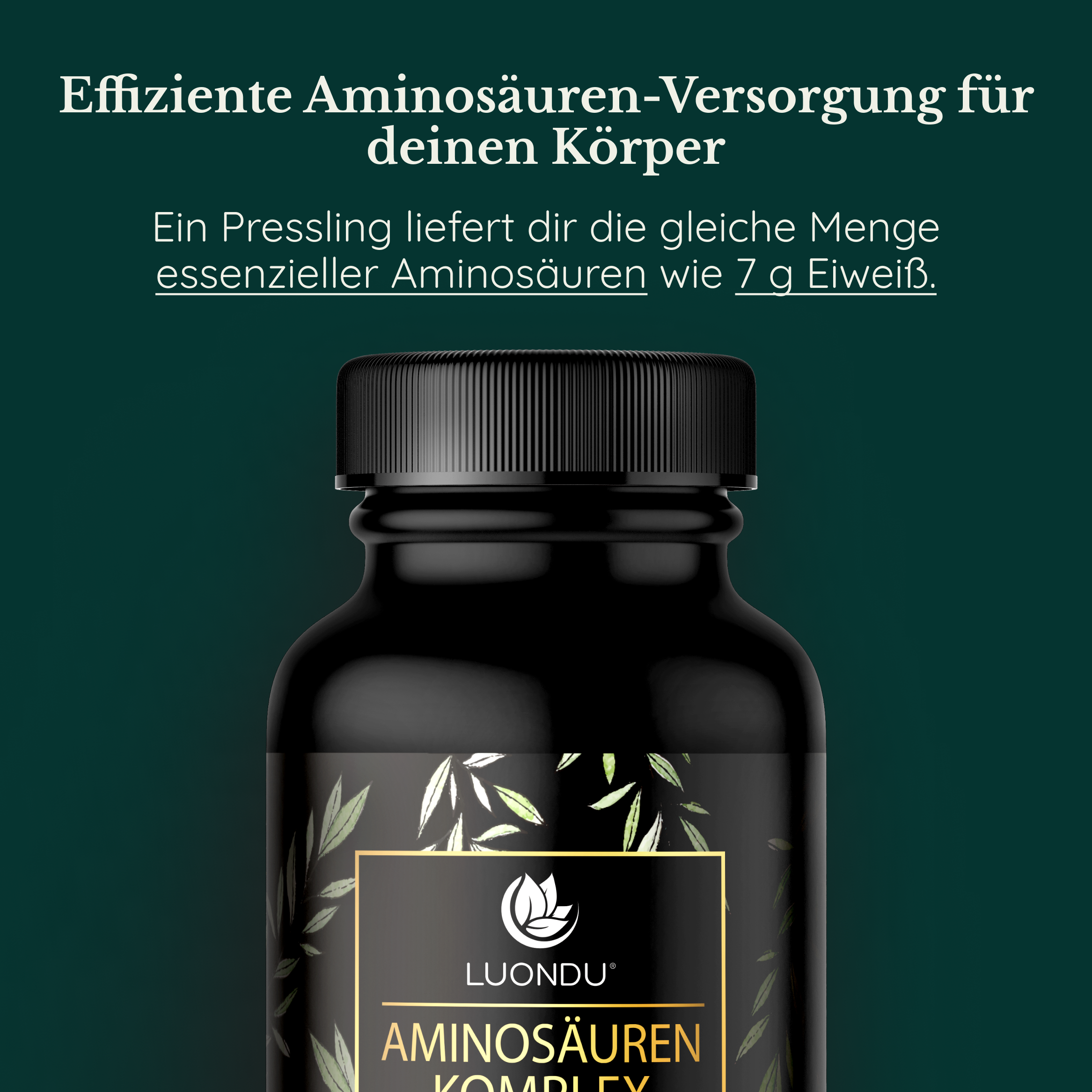 Luondu Aminosäuren Komplex - 180 Presslinge