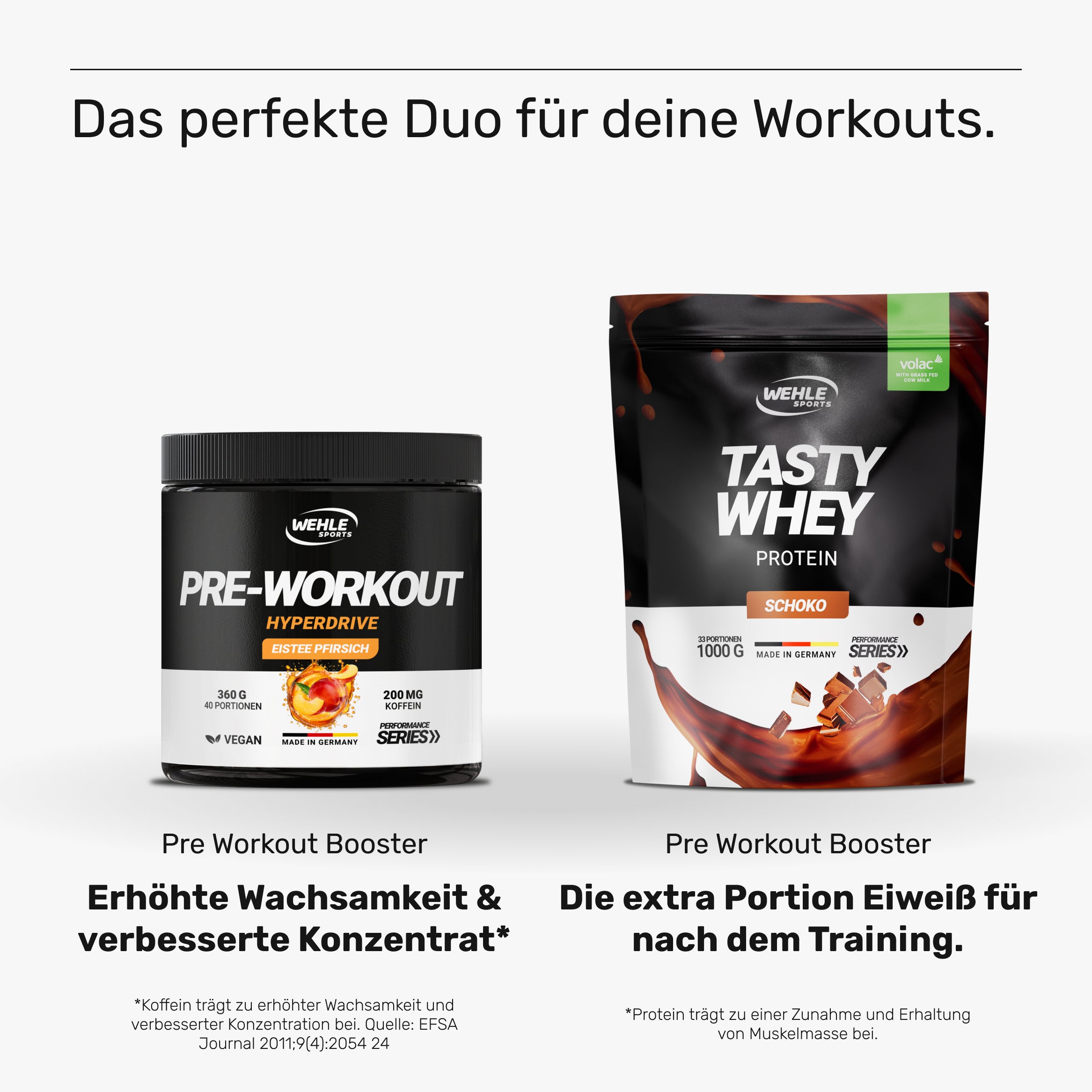 Wehle Preworkout Hyperdrive 40 Portionen - 360g Pulver