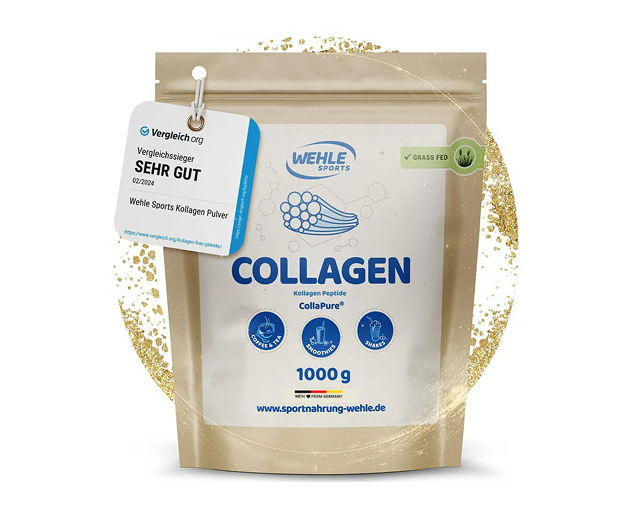Kollagen Pulver – Wehle Collagen Matrix 360° mit Kollagen Typ I, II & III