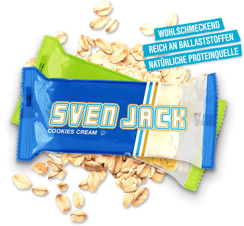 Sven Jack ( Energy Cake ) 500 Haferflocken Riegel - 125g Riegel