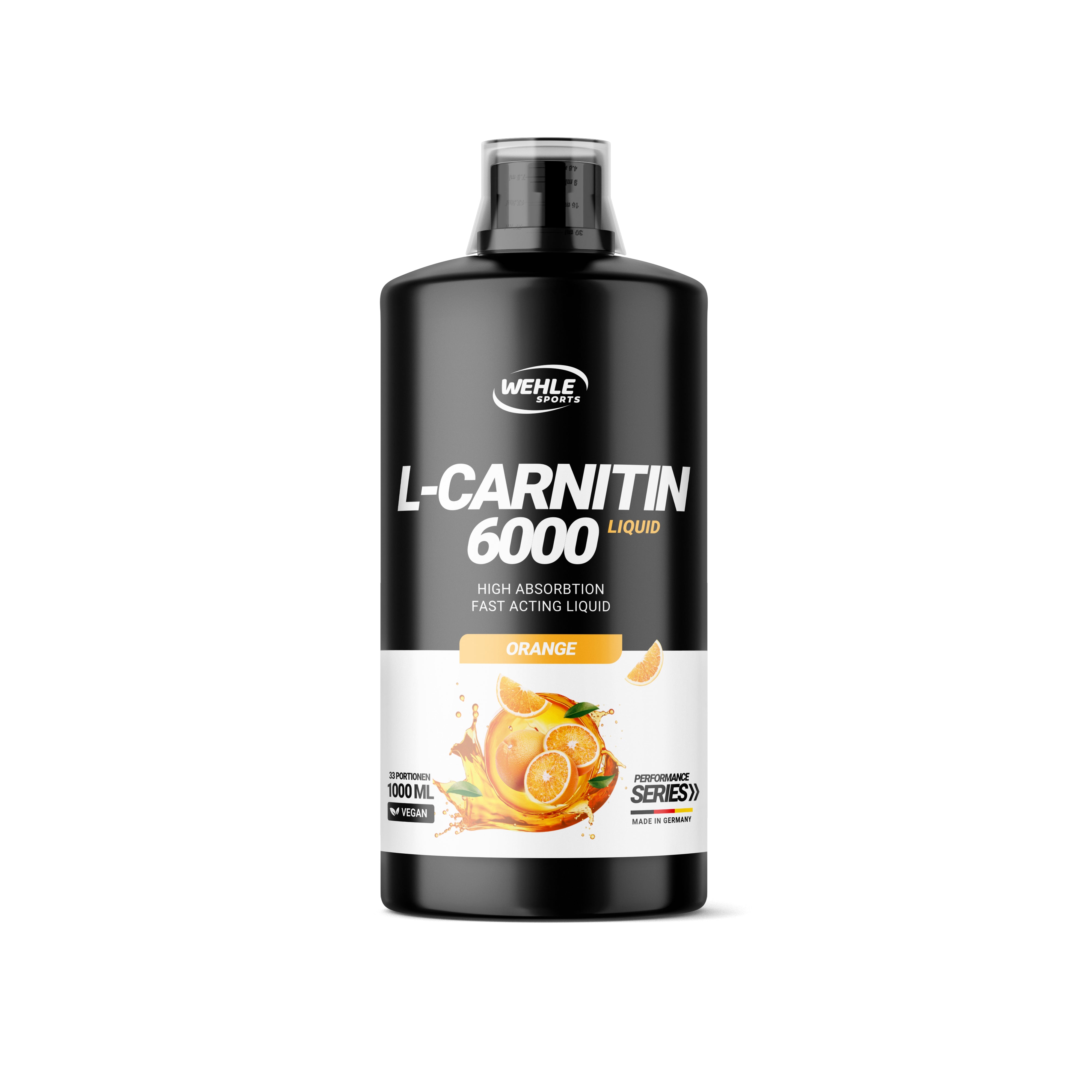Wehle L-Carnitine 6000 Liquid - 1000 ml