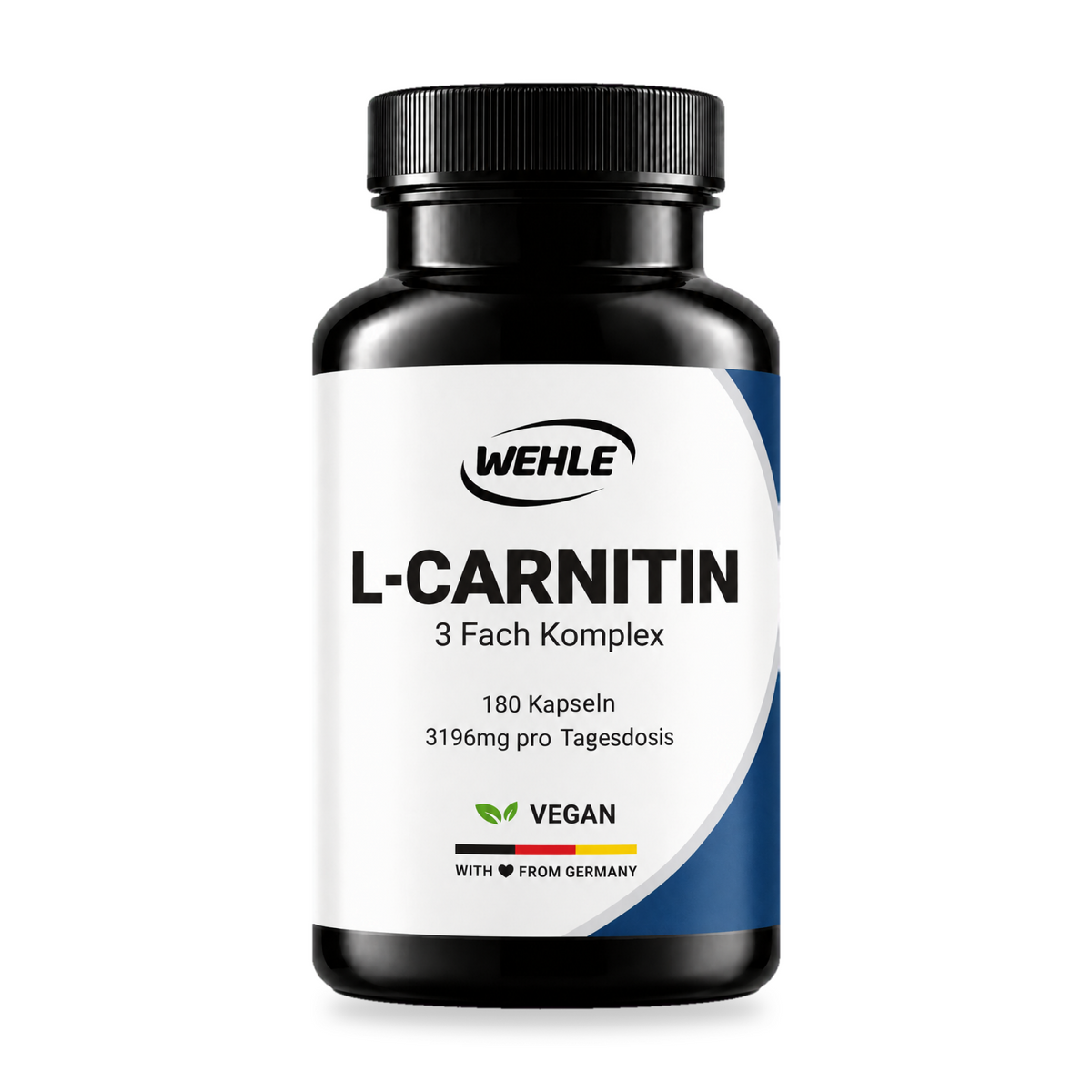 L-Carnitin Kapseln Hochdosiert - 180 Kapseln