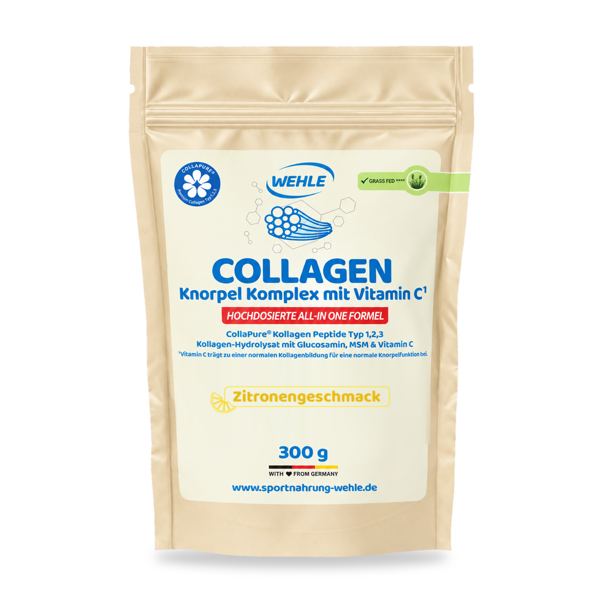 Collagen Knorpel Komplex Zitronengeschmack – Bild 1 #Geschmack_Zitrone