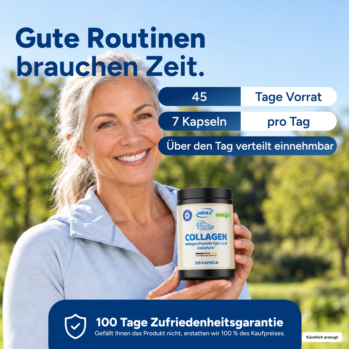 Collagen Peptide - 315 Kollagen Kapseln