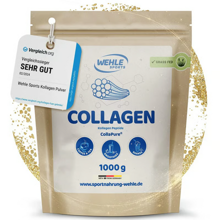 Kollagen Pulver – Wehle Collagen Matrix 360° mit Kollagen Typ I, II & III