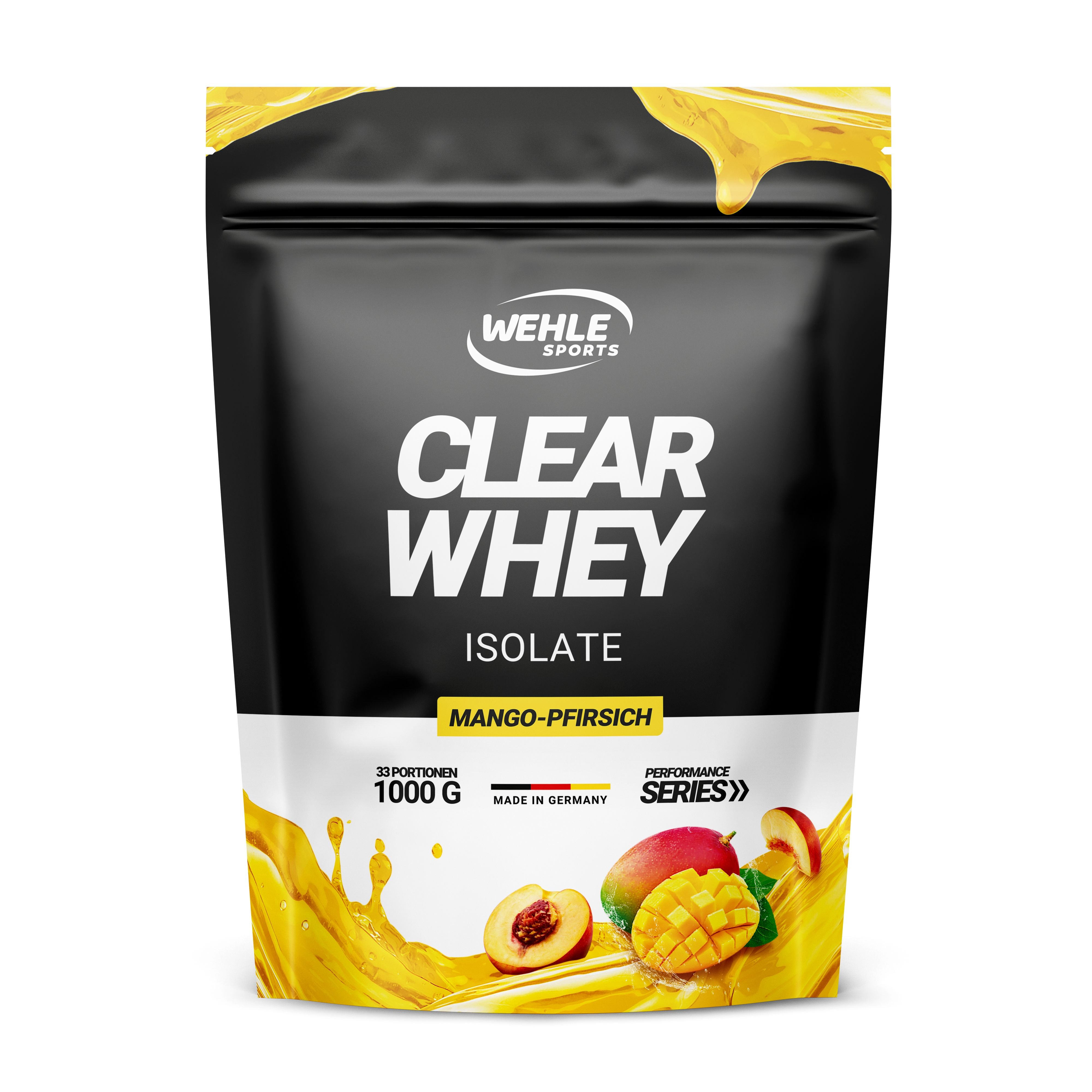 Wehle Sports Clear Whey Isolate - 1000g Beutel