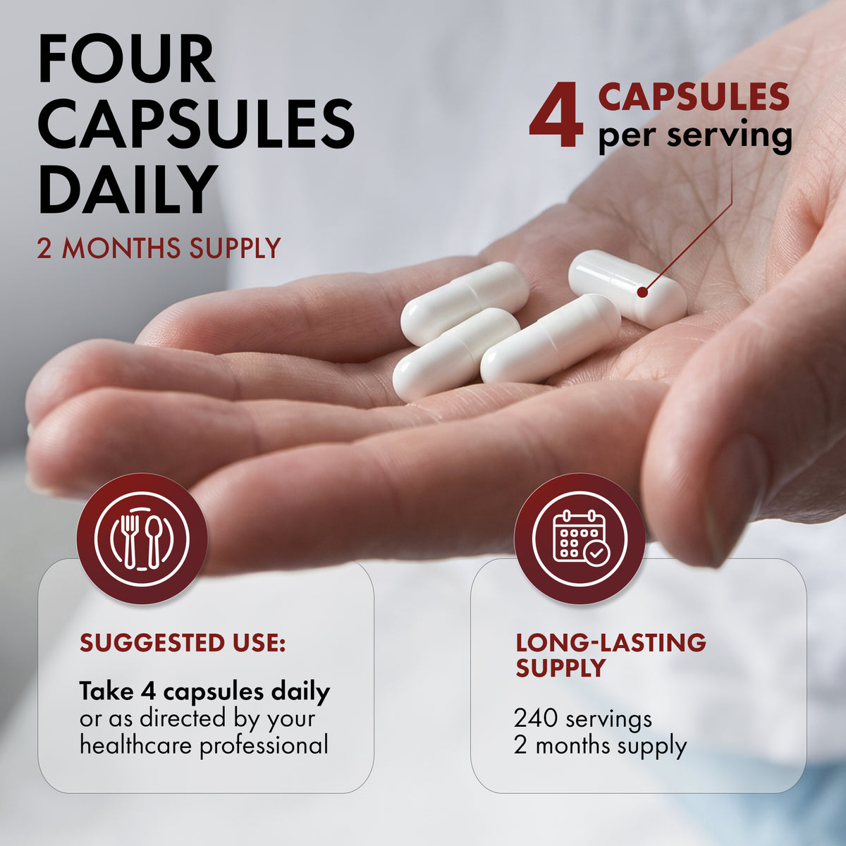 L Citrulline Capsules 3000mg, 240 Vegan Capsules, 2 Month Supply - Alternative to L-Citrulline Powder | No Measuring or Mixing