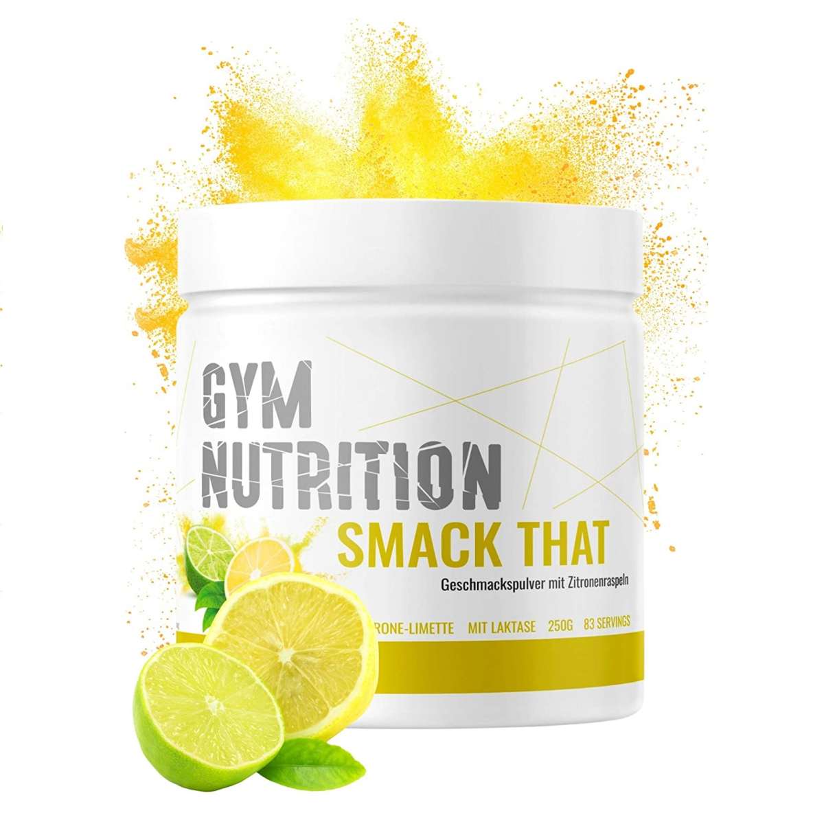 Gym Nutrition SMACK THAT Geschmackspulver mit Lactase - 250g Flavour