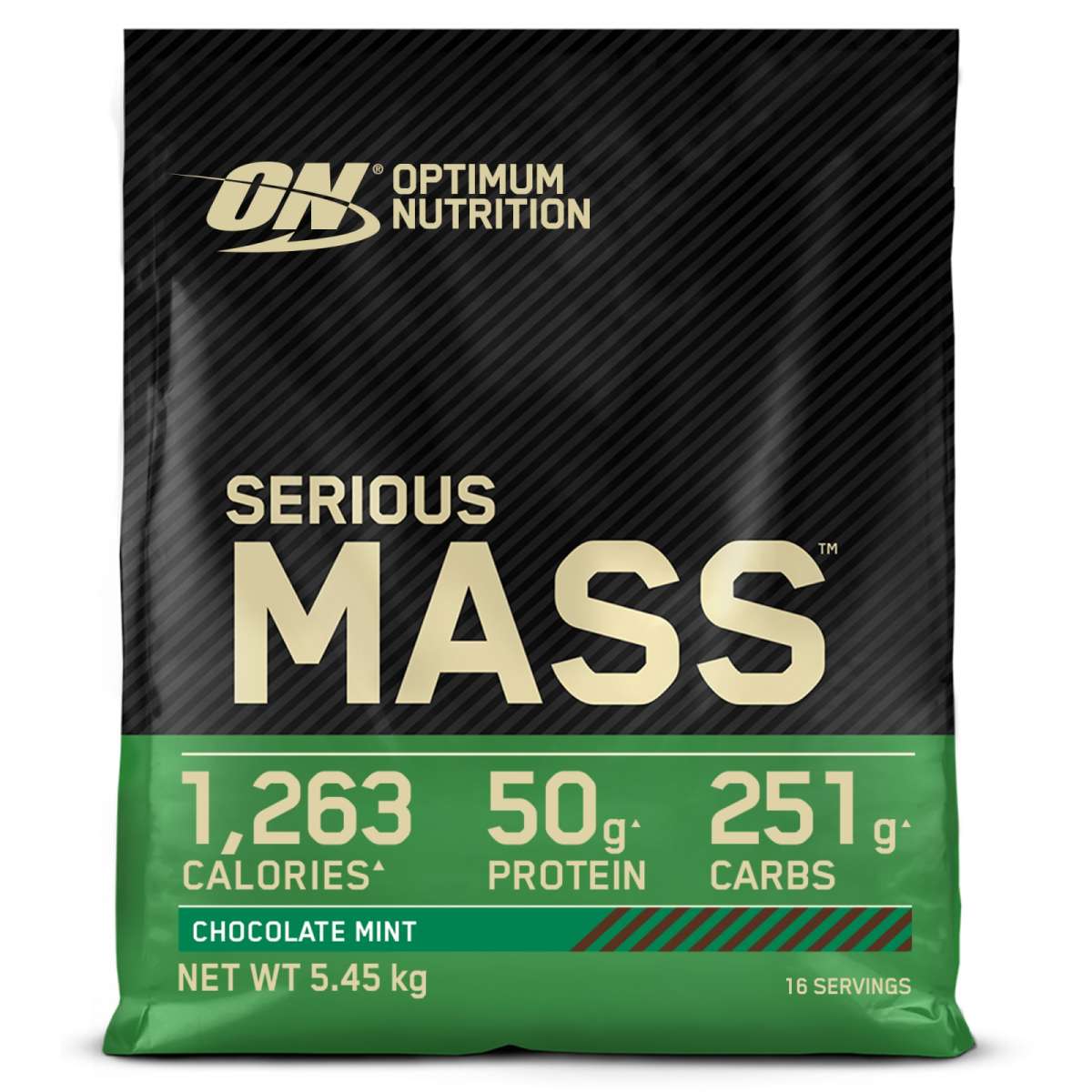 Optimum Nutrition Serious Mass Hochkalorisches Weight Gainer Protein Pulver - 5,45kg