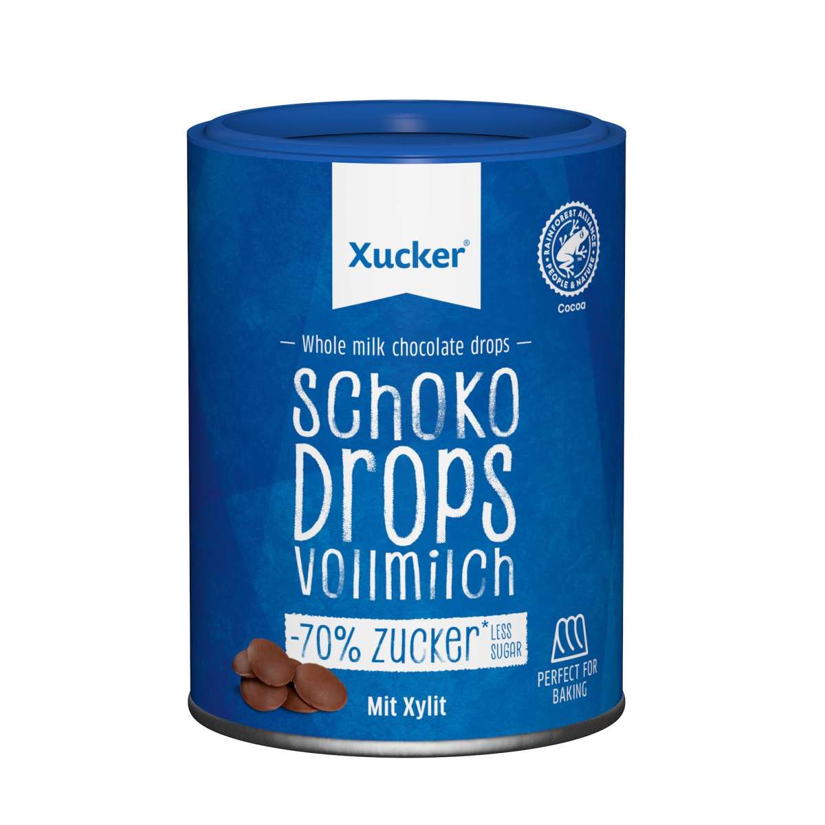 Xucker Schoko-Drops Vollmilch mit Xylit - 200g